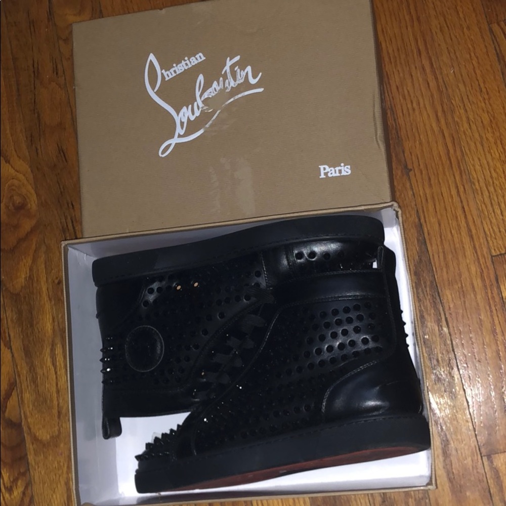 COPY - Christian Louboutin Louis Spikes Flat